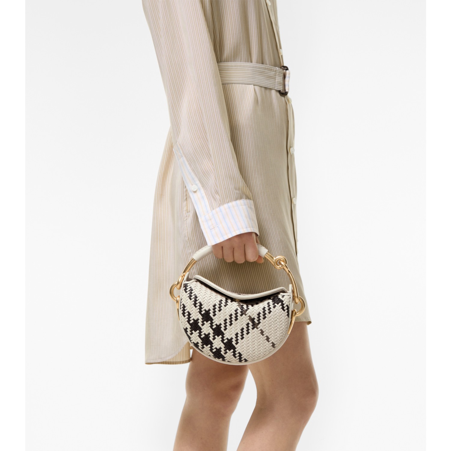 Bridle Clutch in Light beige - Women, Leather | Burberry® Official