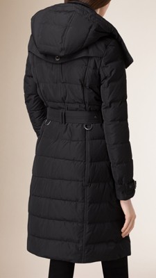 burberry down parka men's