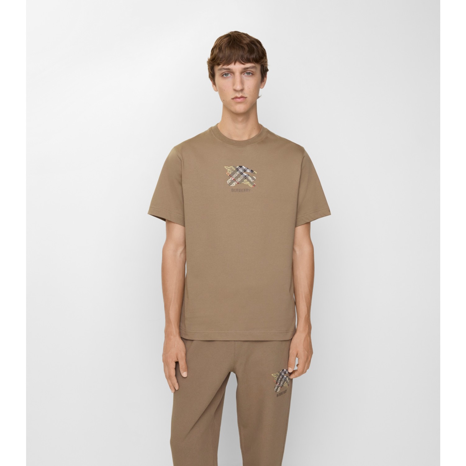 EKD Check Cotton T-shirt