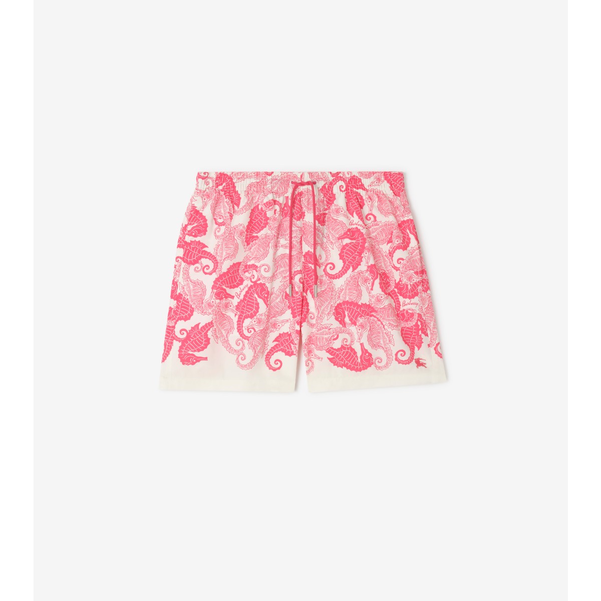  Printed Seahorses Swim Shorts