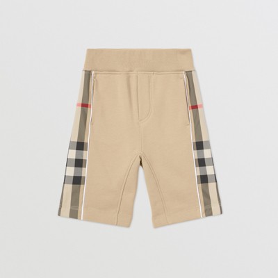 pink burberry shorts