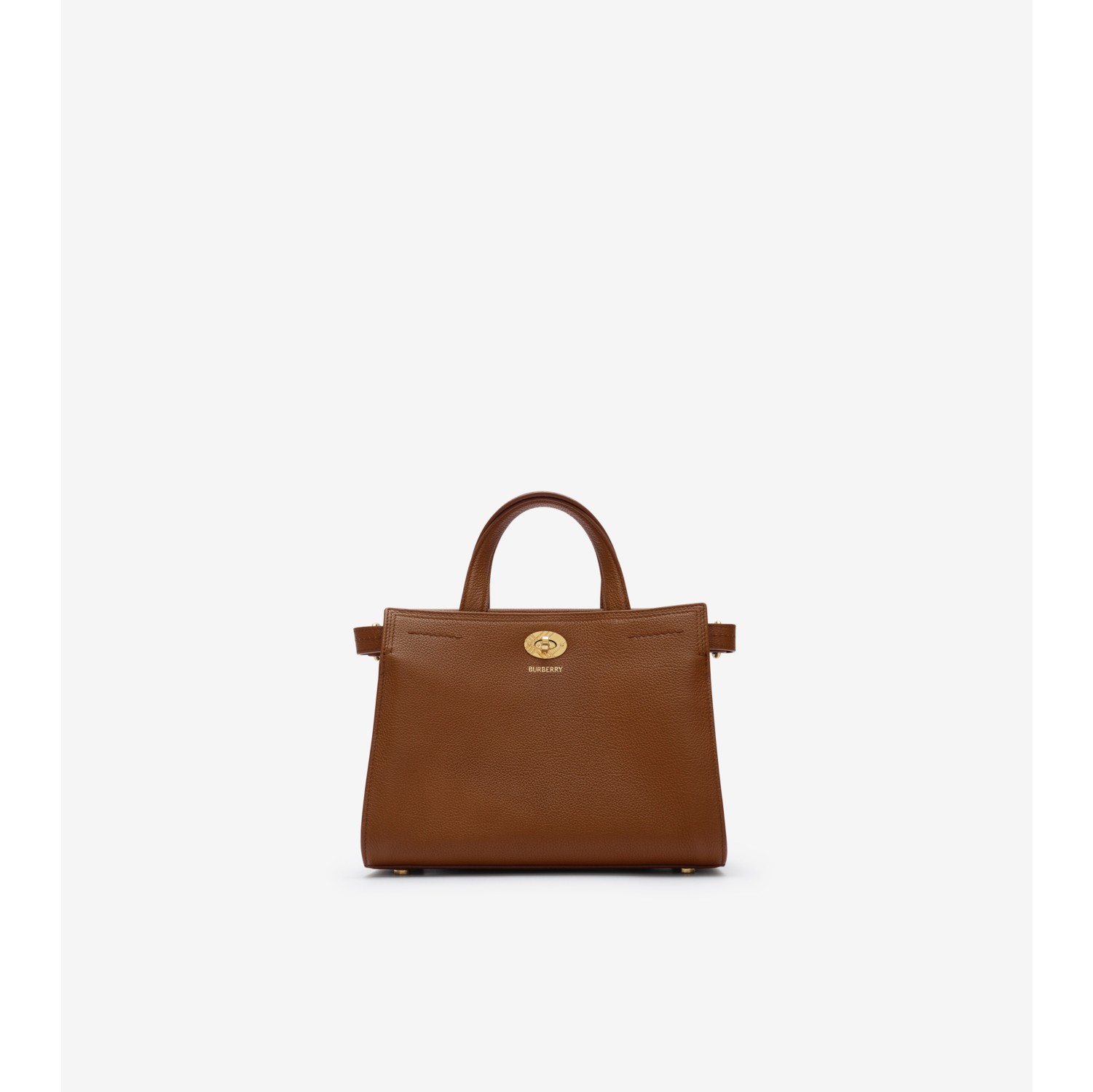 Mini Cotswolds Check Tote in Hazel brown - Women, Leather