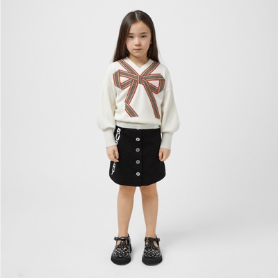 burberry denim skirt