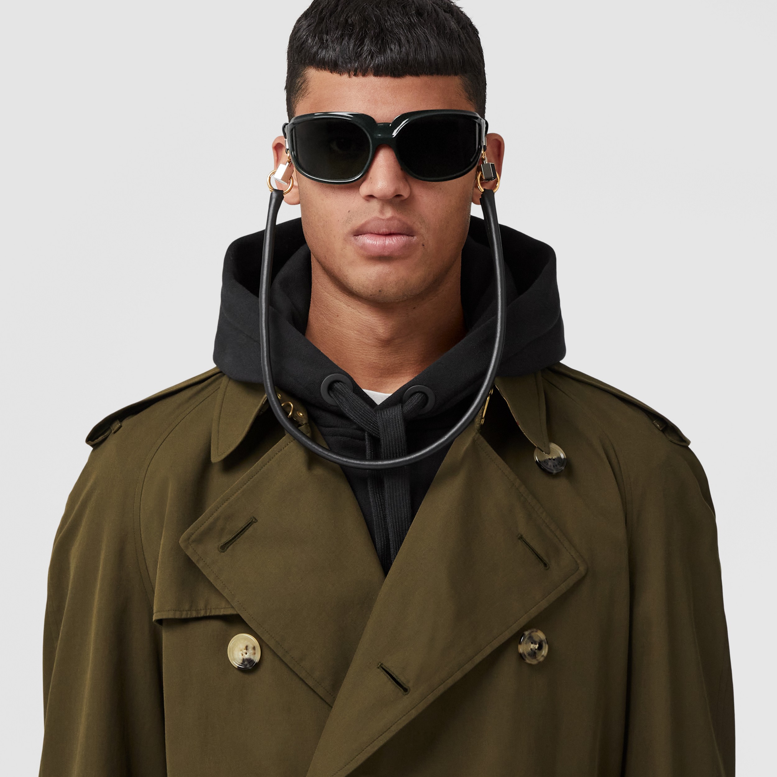 The Westminster - Trench coat Heritage (Cáqui Militar Escuro) - Homens | Burberry® oficial - 2