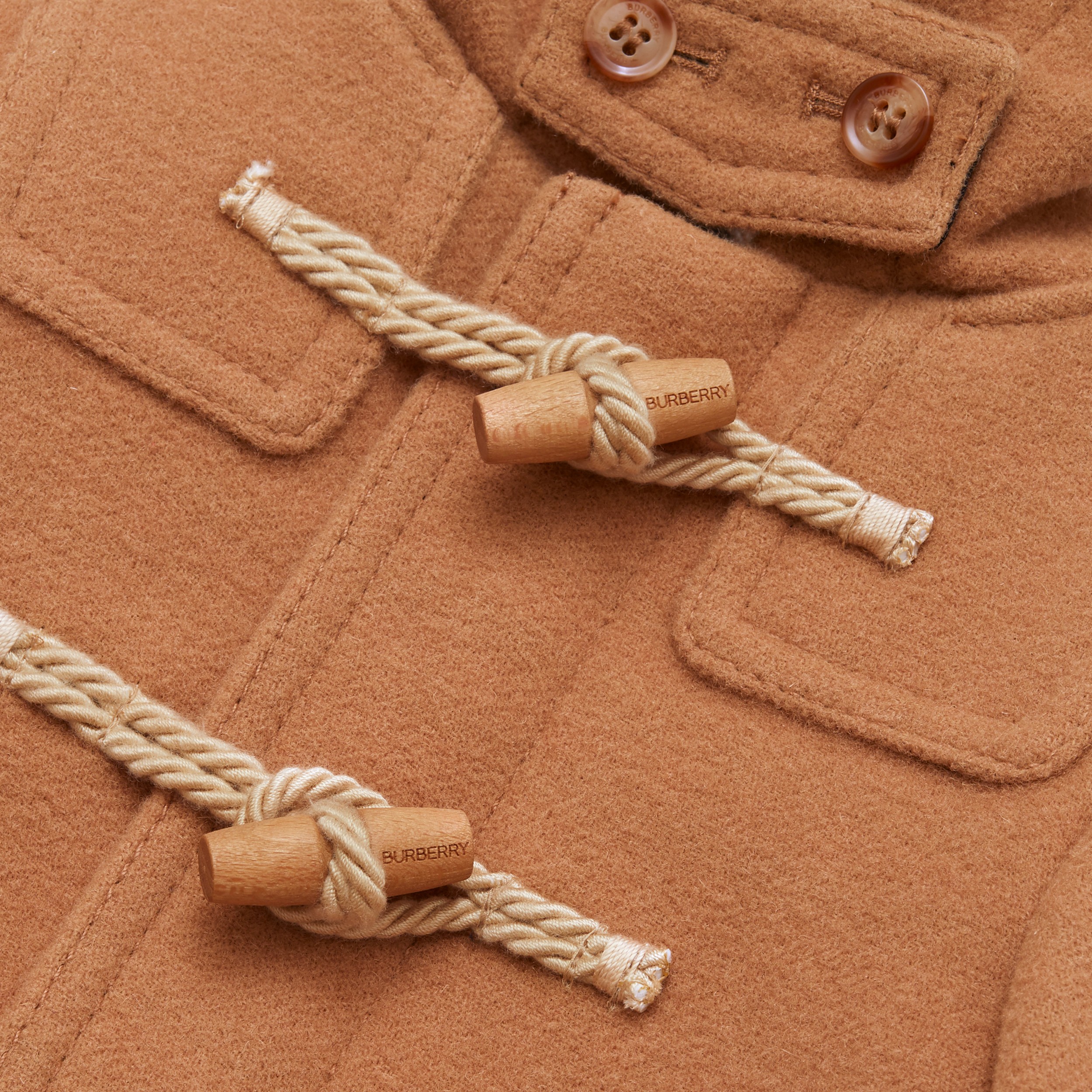 Double Faced Wool Duffle Coat Children Burberry United States Double Faced Wool Duffle Coat Children Burberry United States