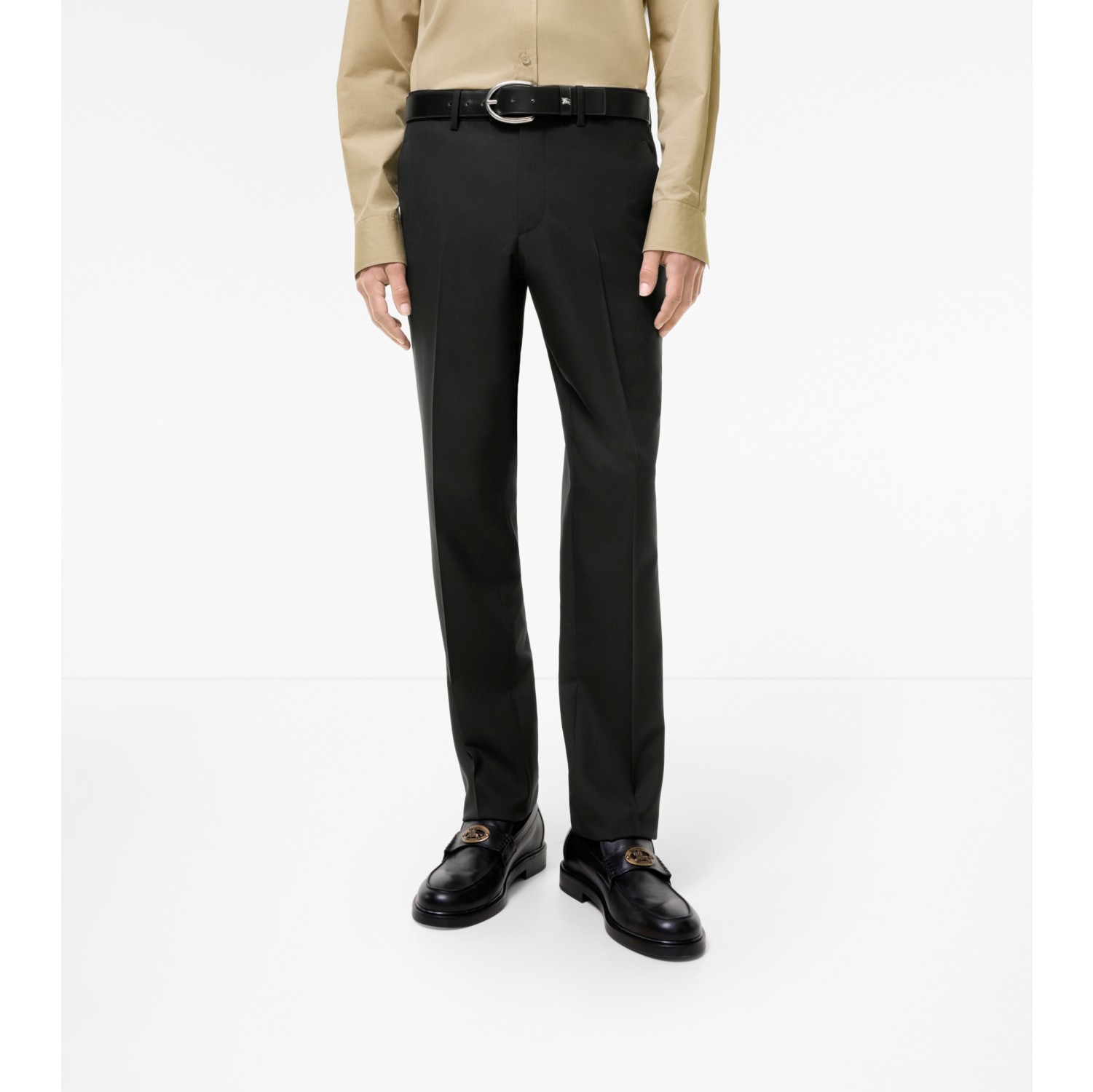 Wool Bond Tailored Trousers