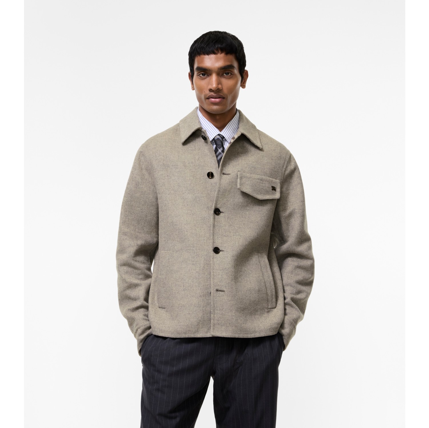Wool Thorn Overshirt
