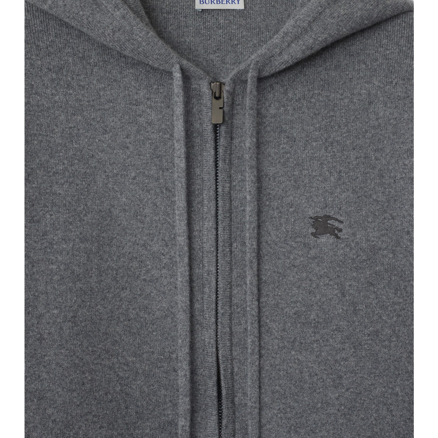 Cashmere Blend Zip Hoodie