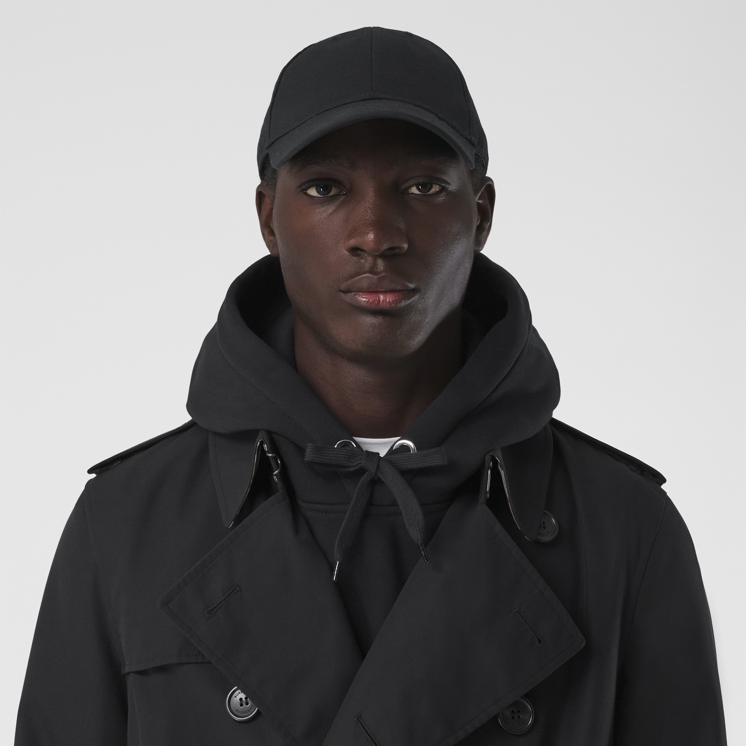 Trench The Wimbledon court Burberry pour homme en coloris Noir Homme Vêtements Manteaux Imperméables et trench coats 