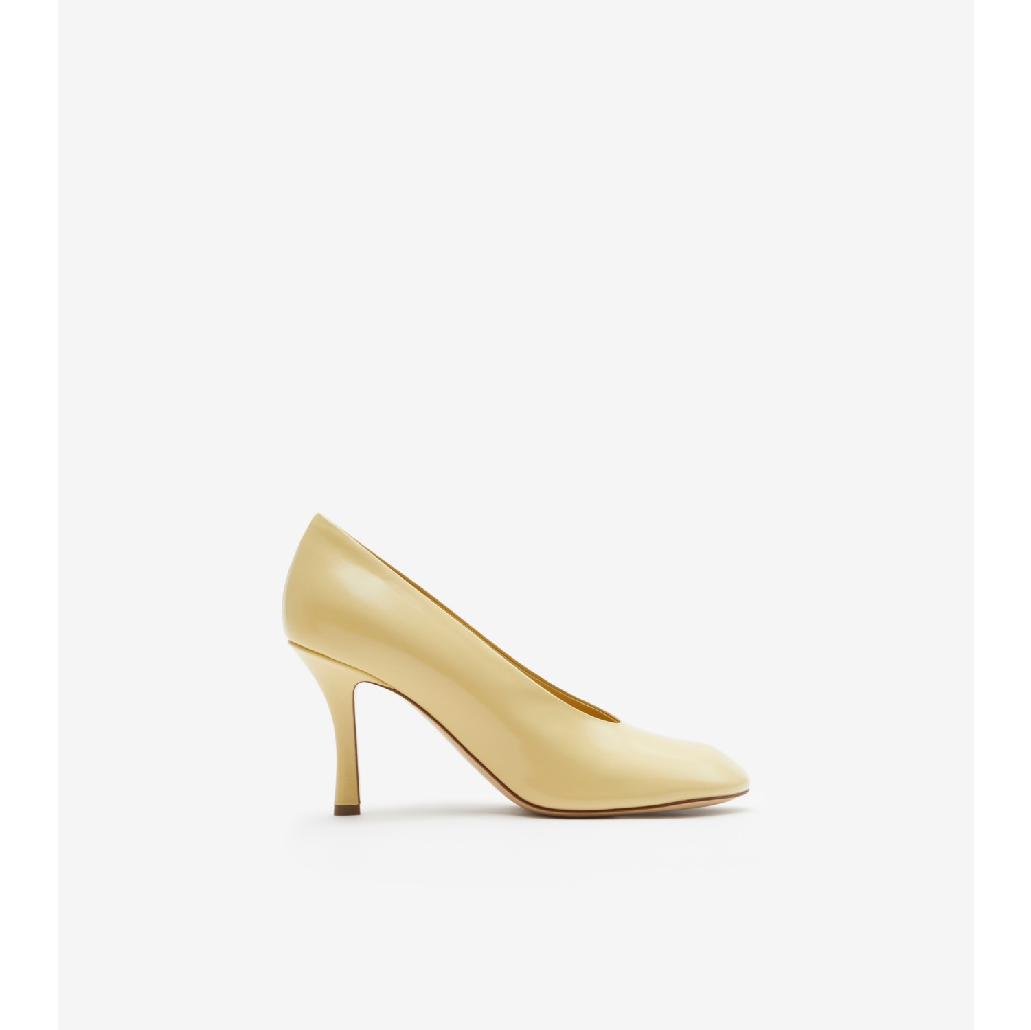 Burberry pumps womens yellow on sale