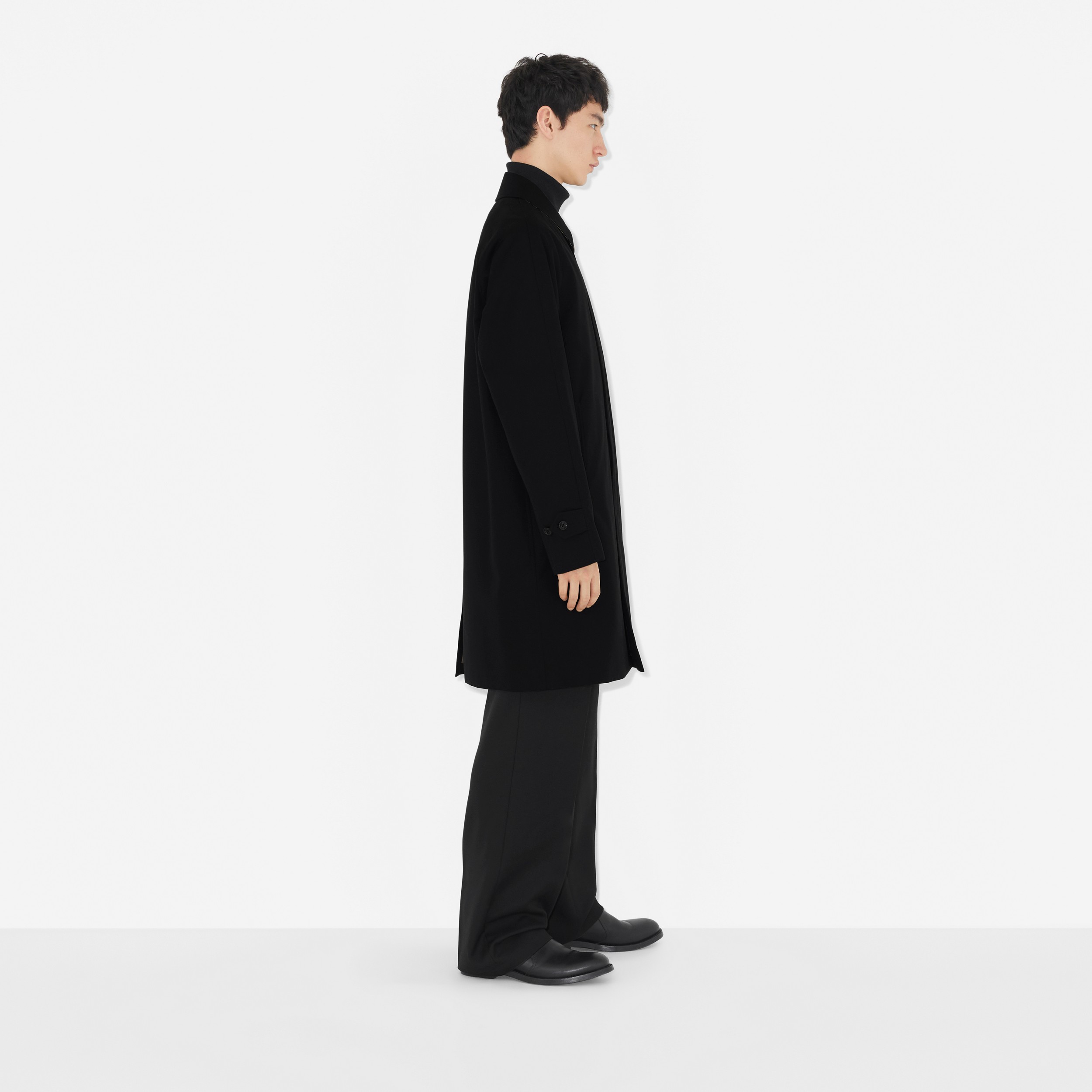 卡姆登版型 – 中长款 Heritage 轻便大衣 (黑色) - 男士 | Burberry® 博柏利官网 - 3
