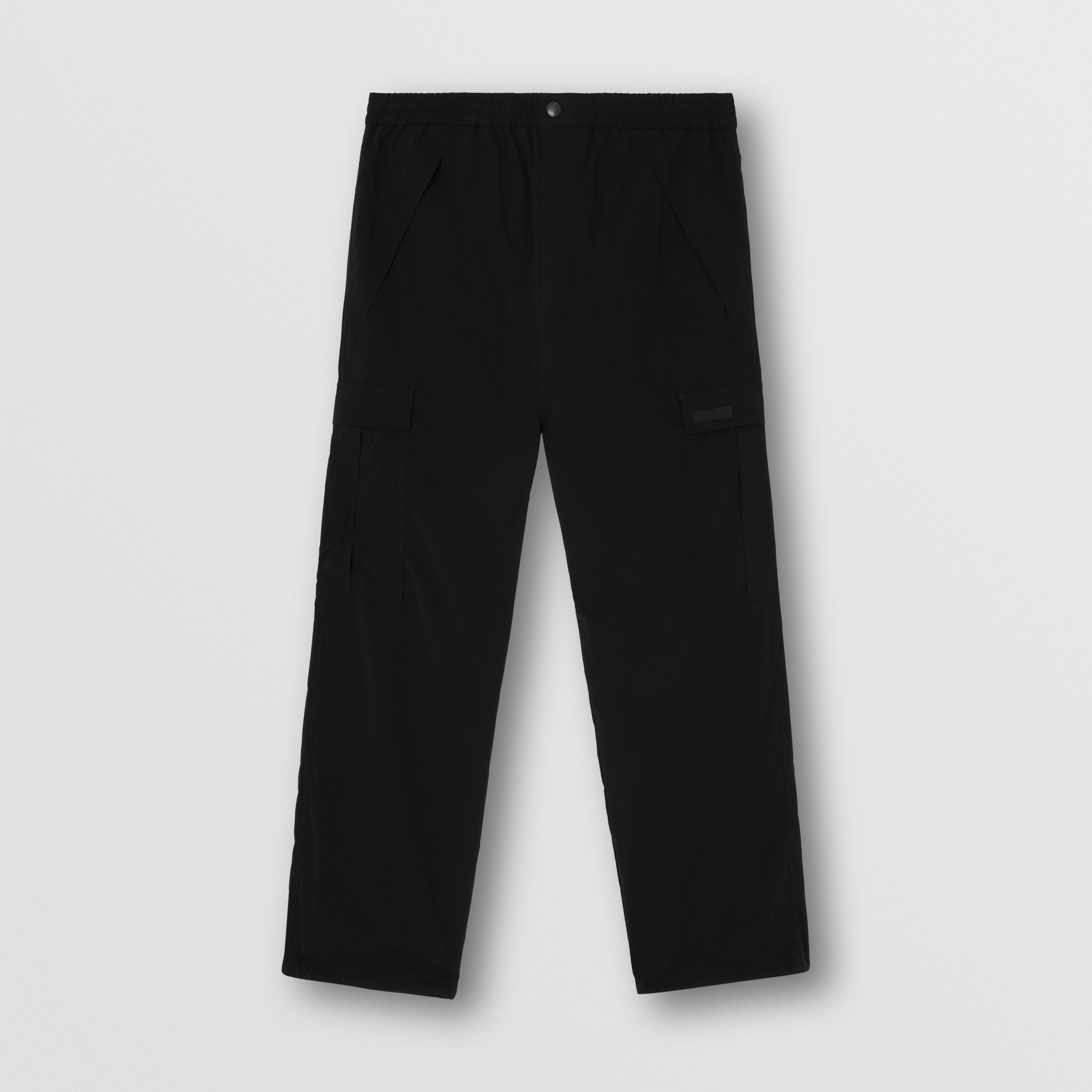 Pantalones cargo con detalle de logotipo (Negro) - Hombre | Burberry® oficial - 4