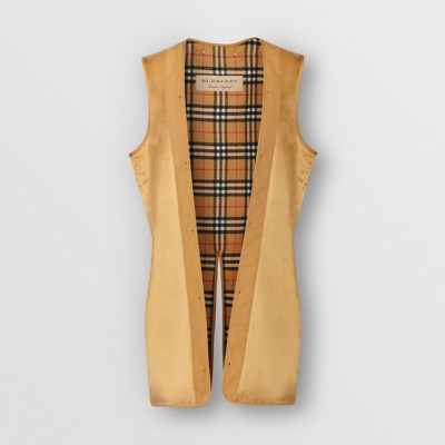 burberry vest yellow