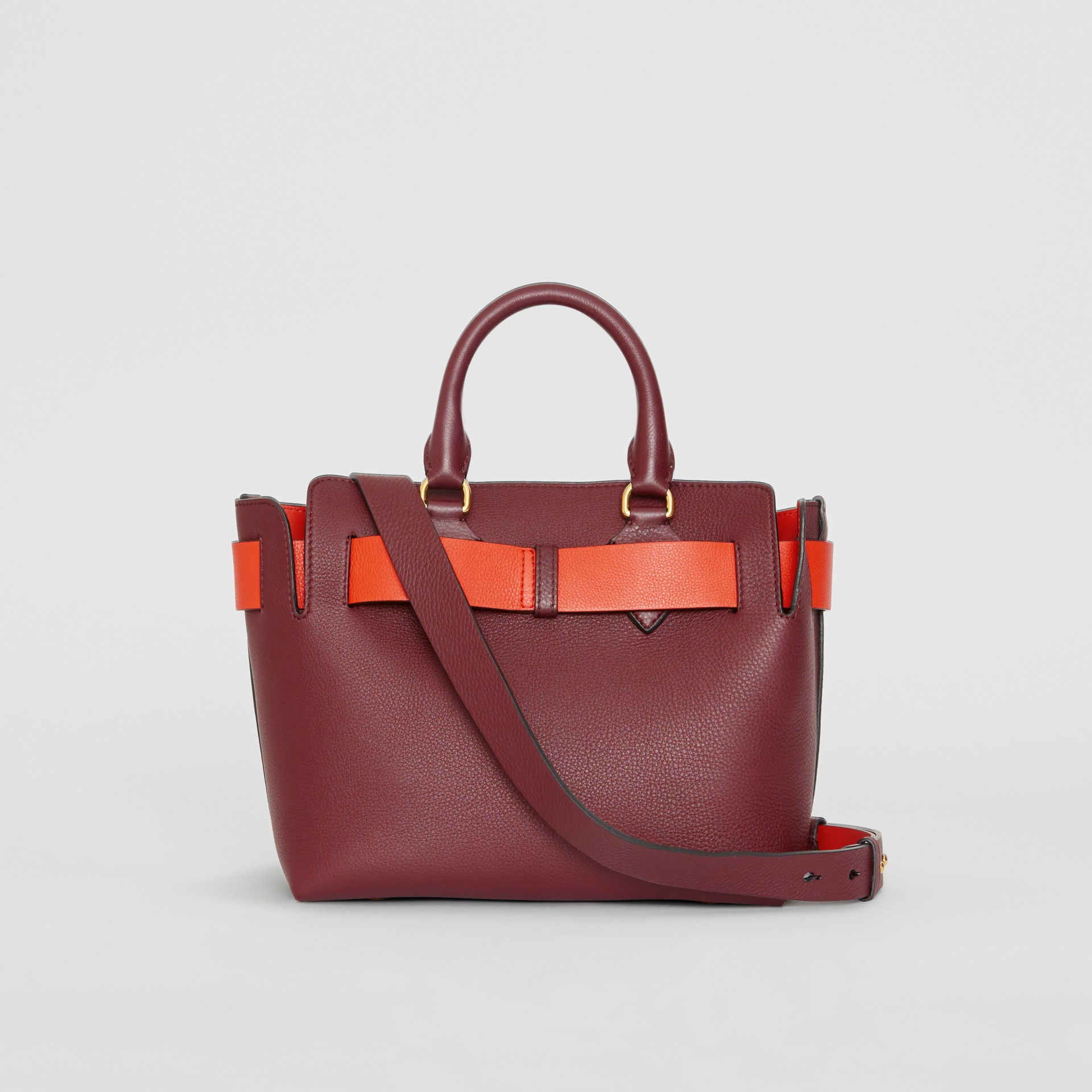 The Small Leather Belt Bag in Deep Claret - Women | Burberry United States