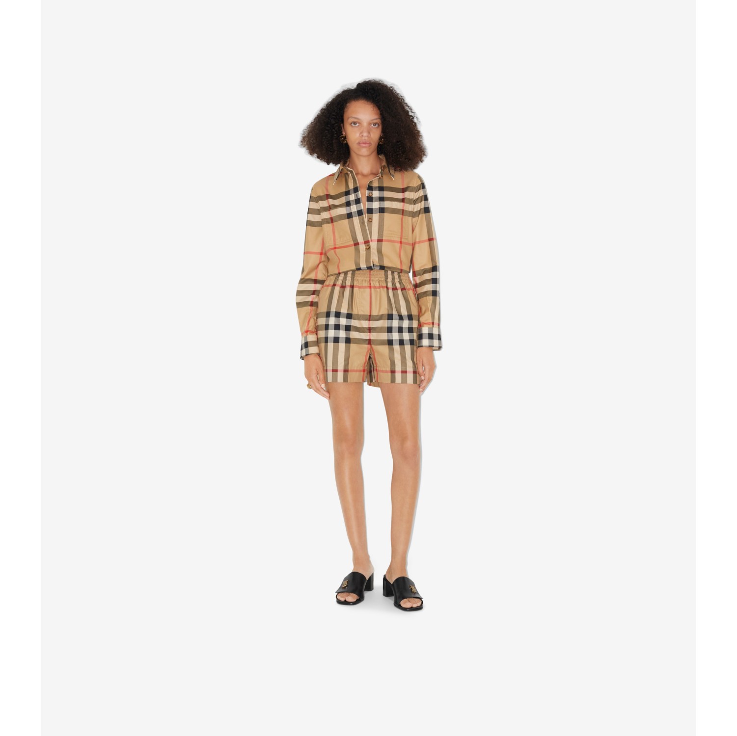 Burberry shorts store womens 2018