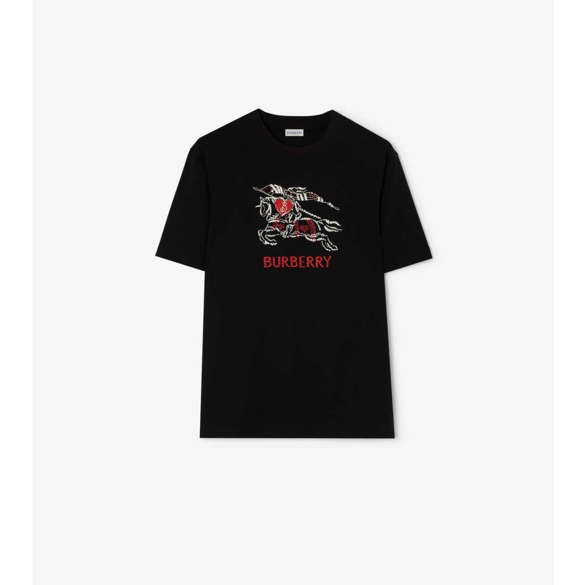  Embroidered Heart Knight T-shirt