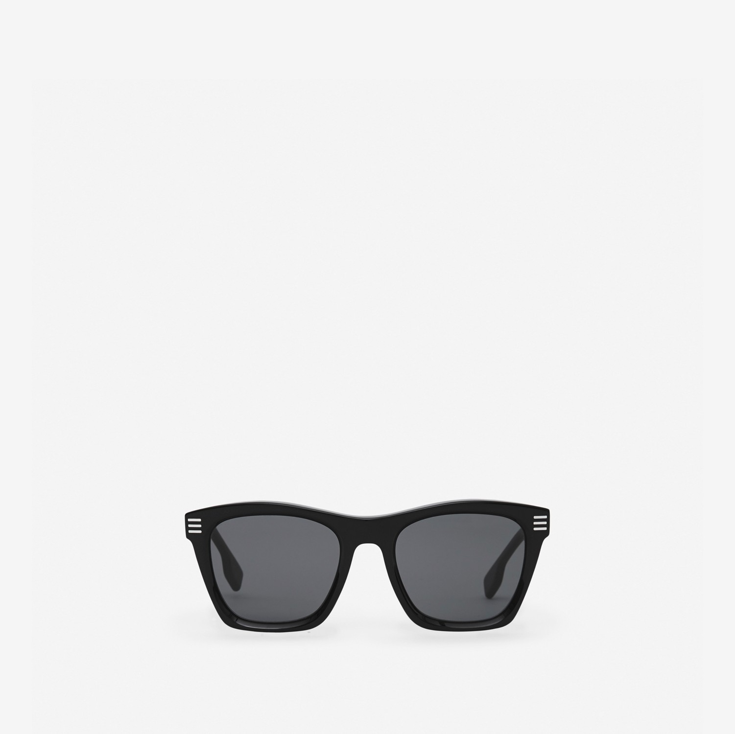 Eckige Sonnenbrille mit Logodetail (Schwarz) - Herren | Burberry®