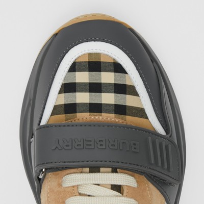 burberry suede sneakers