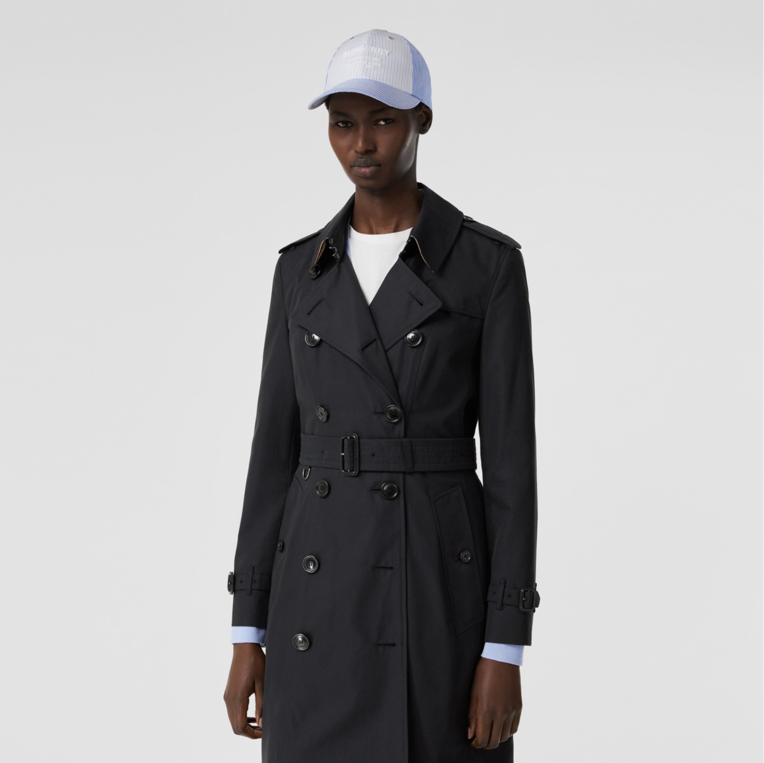 Burberry mid length 2025 trench coat