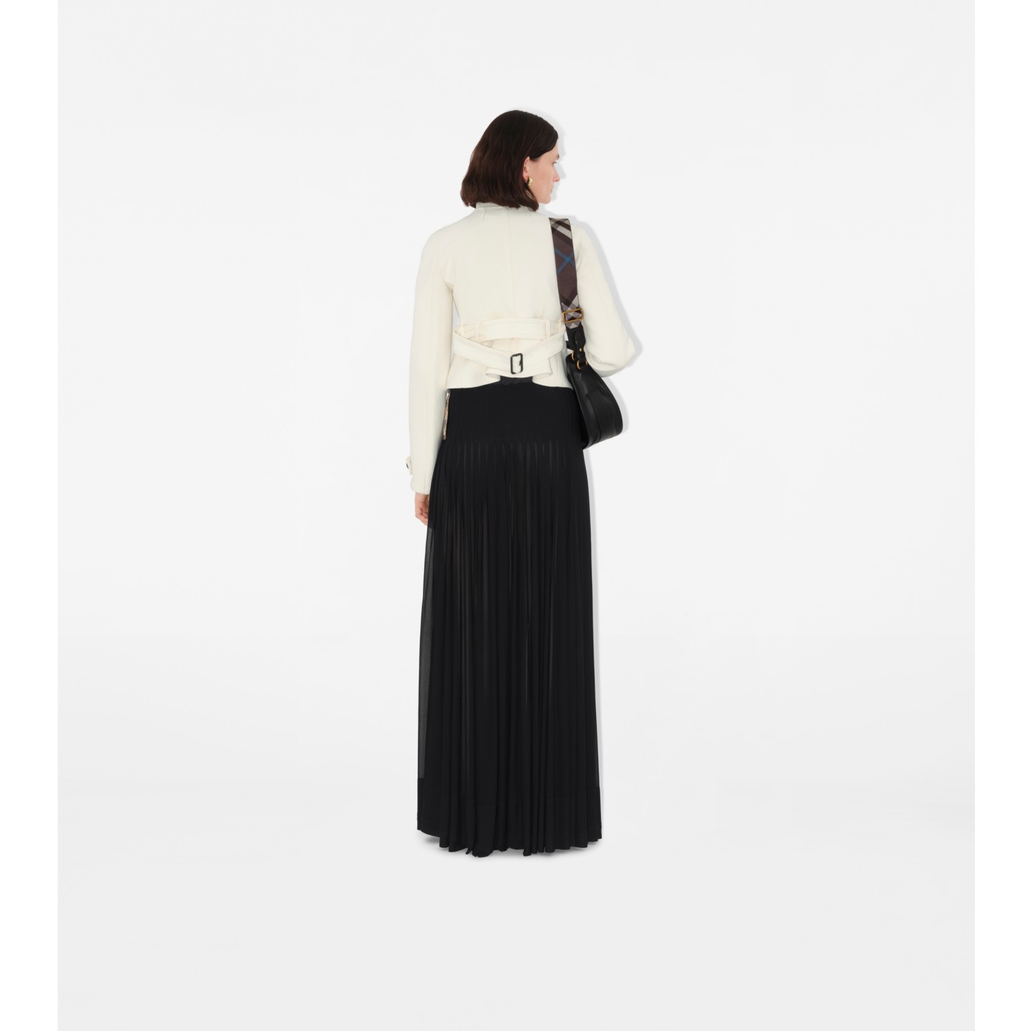 Veste tailleur en coton mélangé stretch