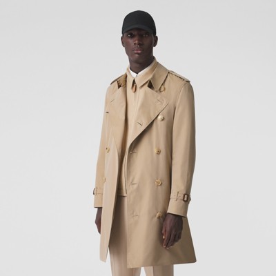 burberry chelsea mid length trench coat