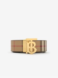 Reversible Check TB Belt​ in colour Check Archive