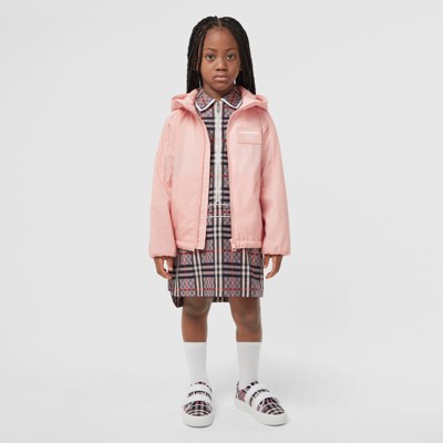 pink burberry jacket