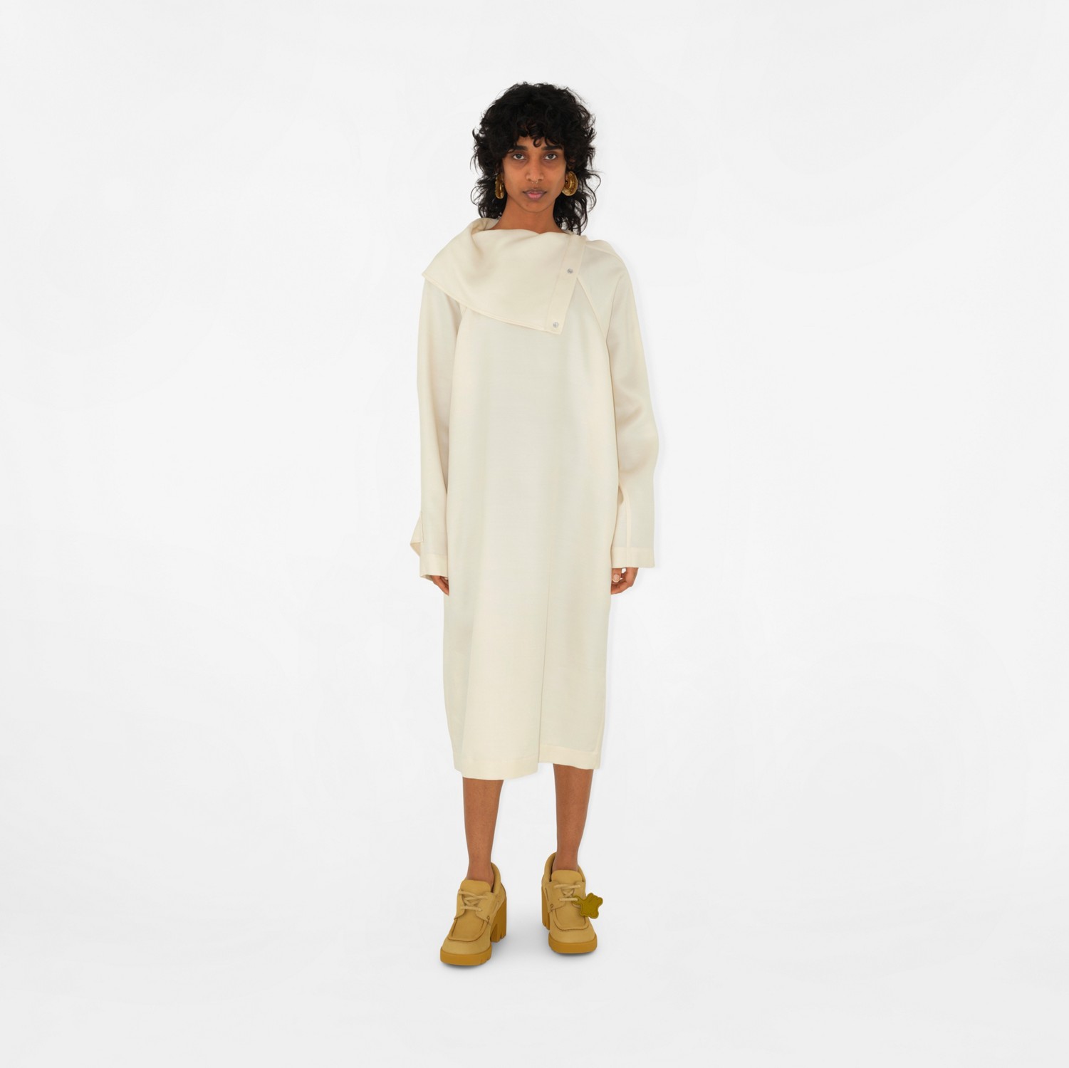 Wool Silk Dress