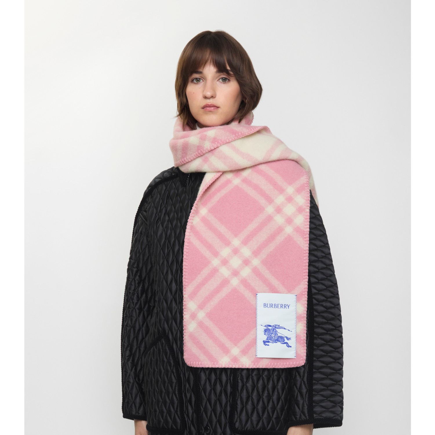 BURBERRY チェック ウールスカーフ 182x30cm BURBERRY チェック ウールスカーフ 182x30cm