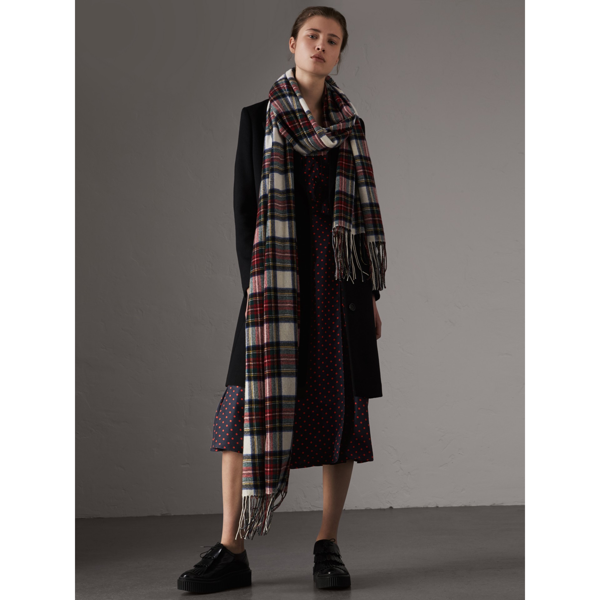 Wool Cashmere Tailored Coat in Black - Women | Burberry United States