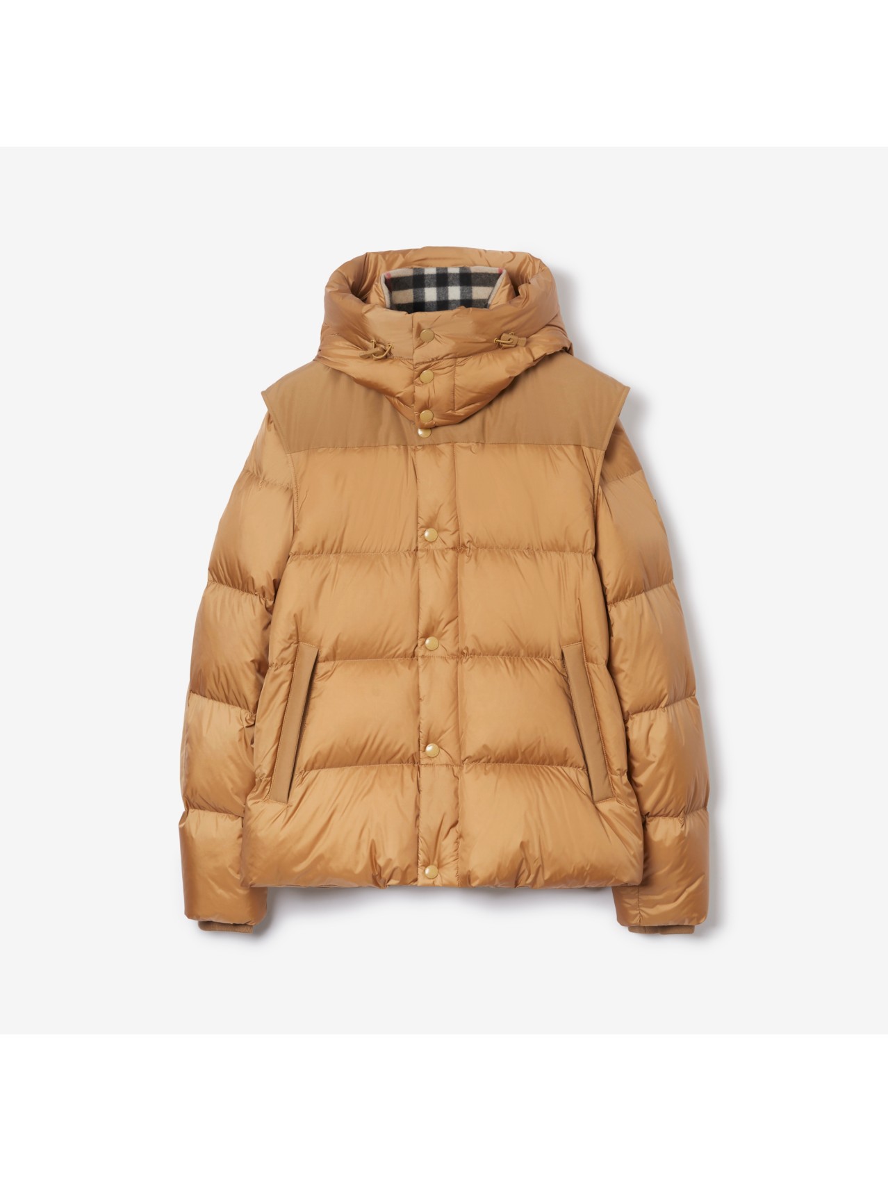 Detachable Jacket in Warm Honey - Men | Burberry® Official