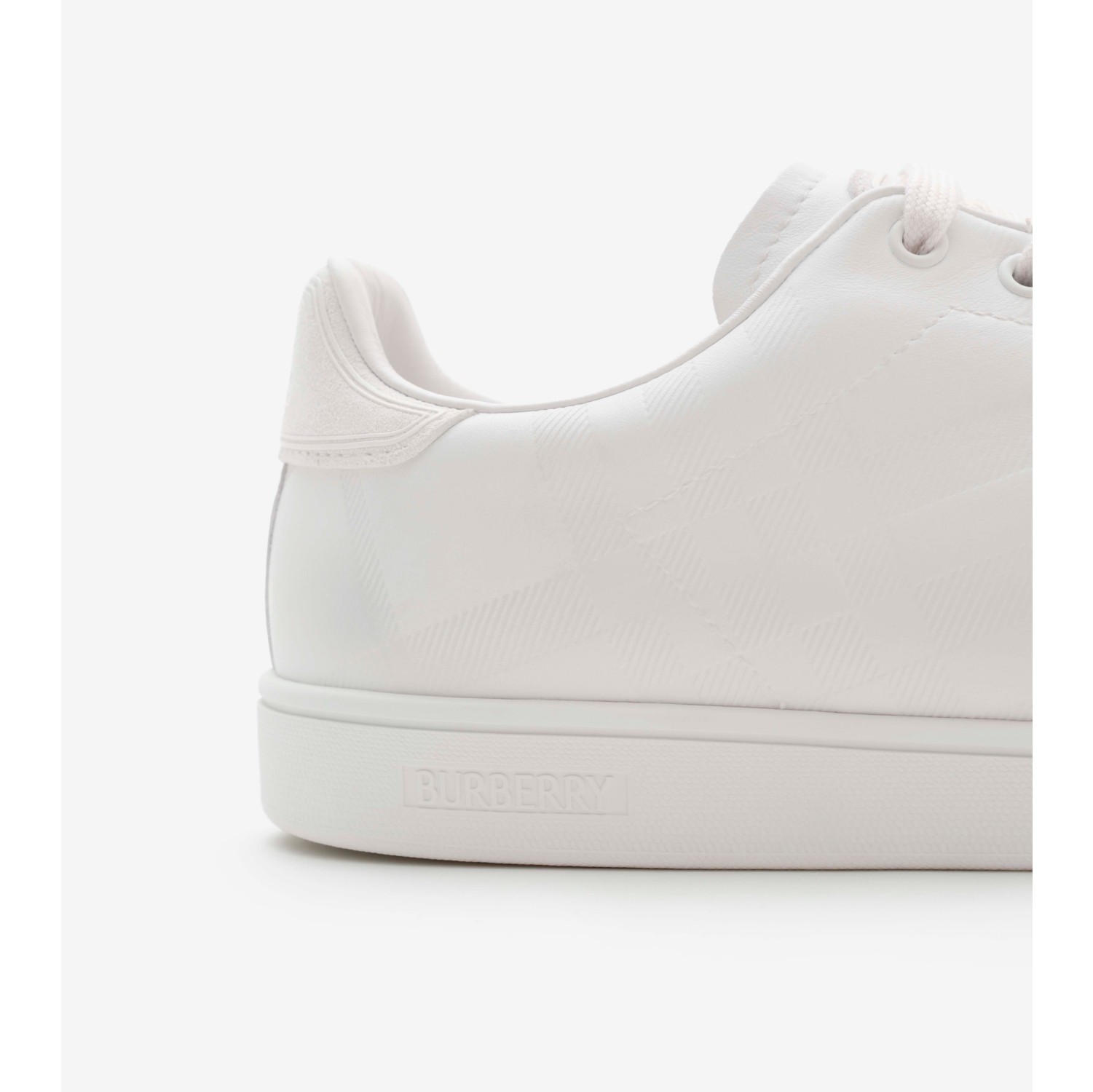 Embossed Check Leather Set Sneakers​