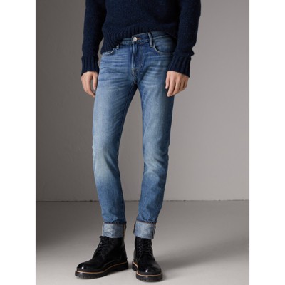 burberry blue jeans