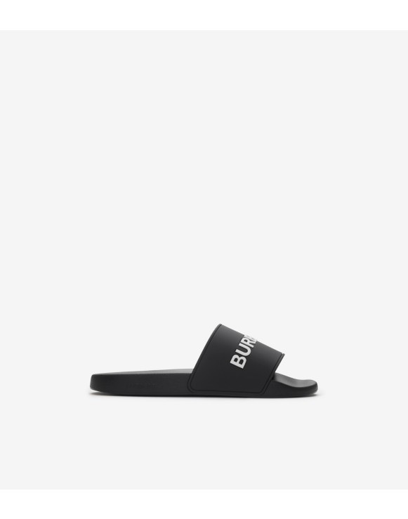 【BURBERRY】men's ストラップサンダル ロゴ black／blue BURBERRY BLUE LABEL バーバリーブルーレーベル アンクル