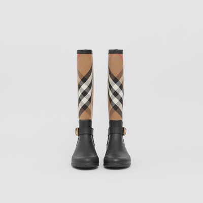 burberry rain boots house check