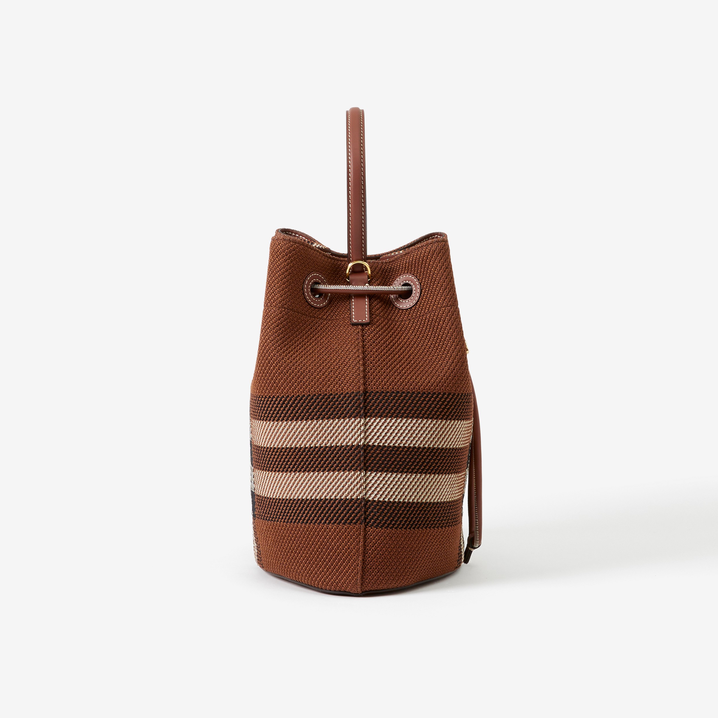 Small TB Bucket Bag in Dark Birch Brown - Women | Burberry® Official - 2