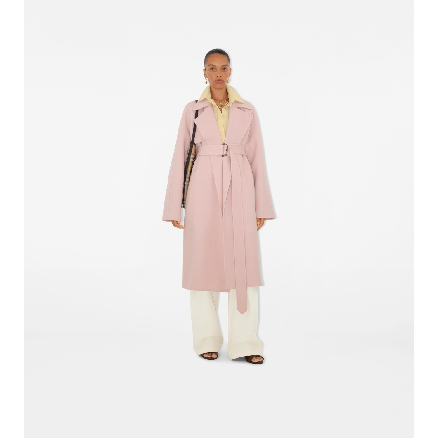 Cashmere Wrap Coat - thumbnail 2