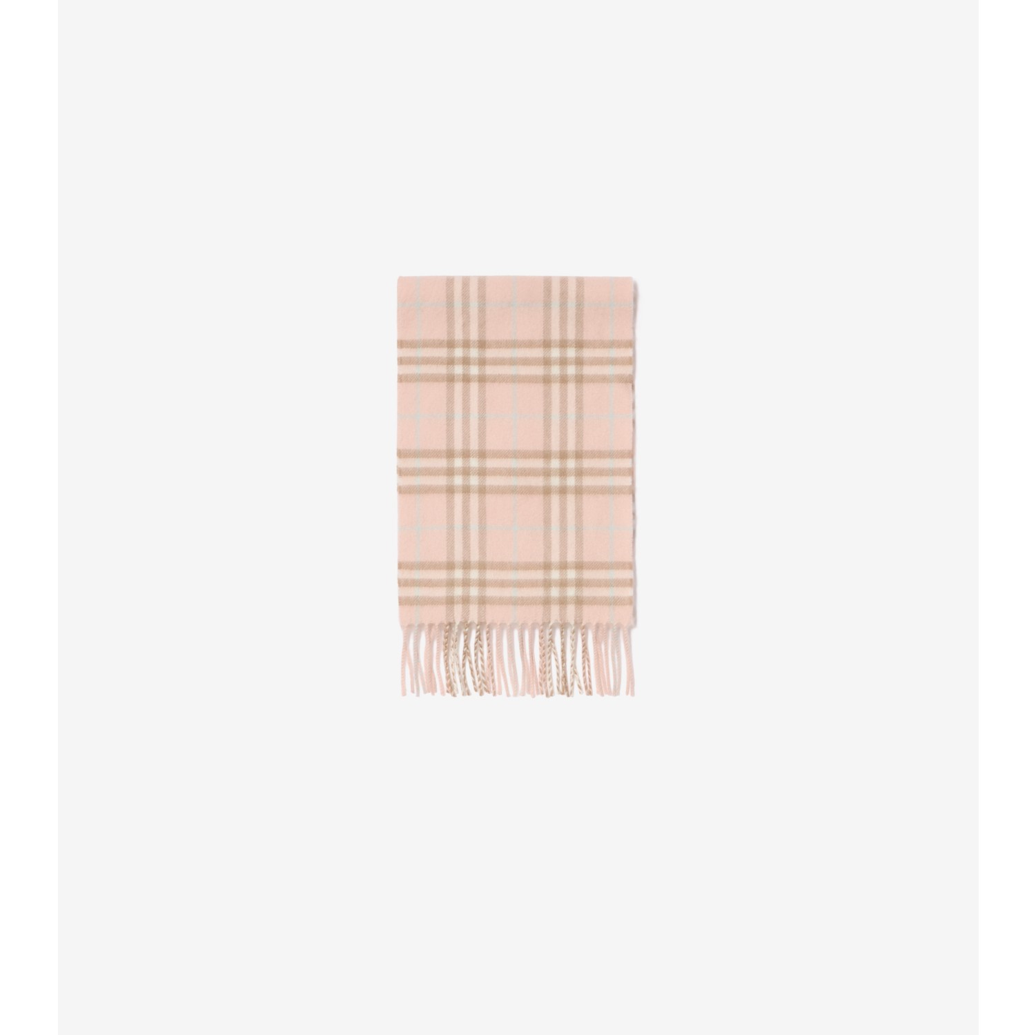 Check Cashmere Scarf