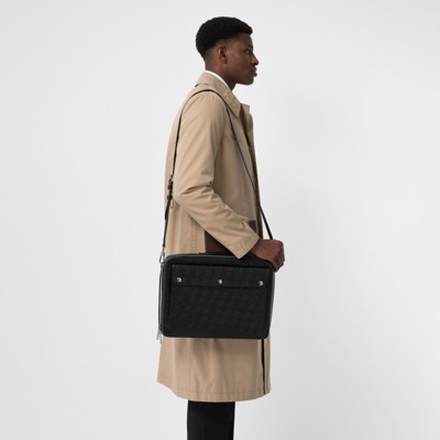 burberry leather briefcase