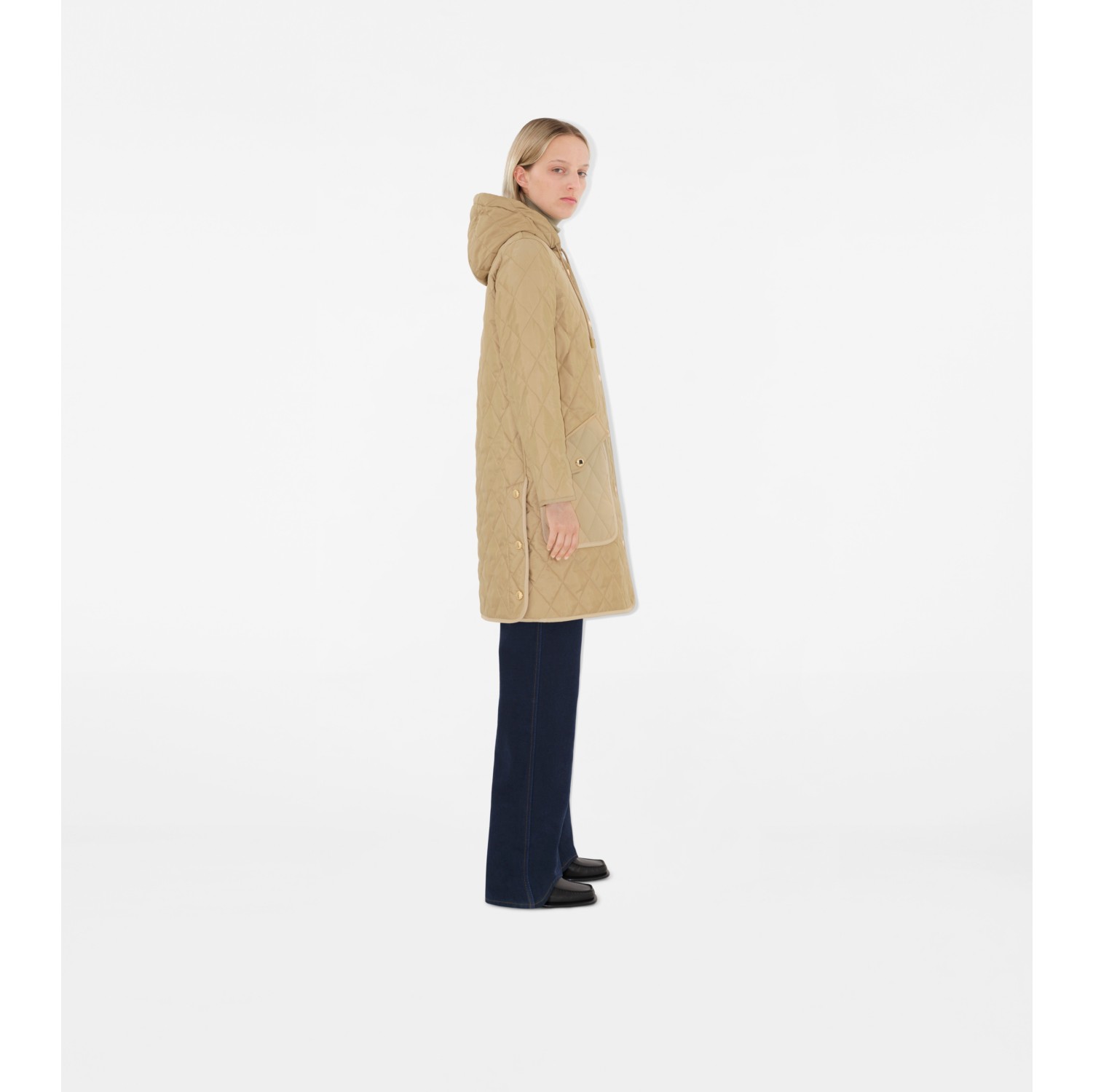 Cappotto trapuntato con termoregolazione