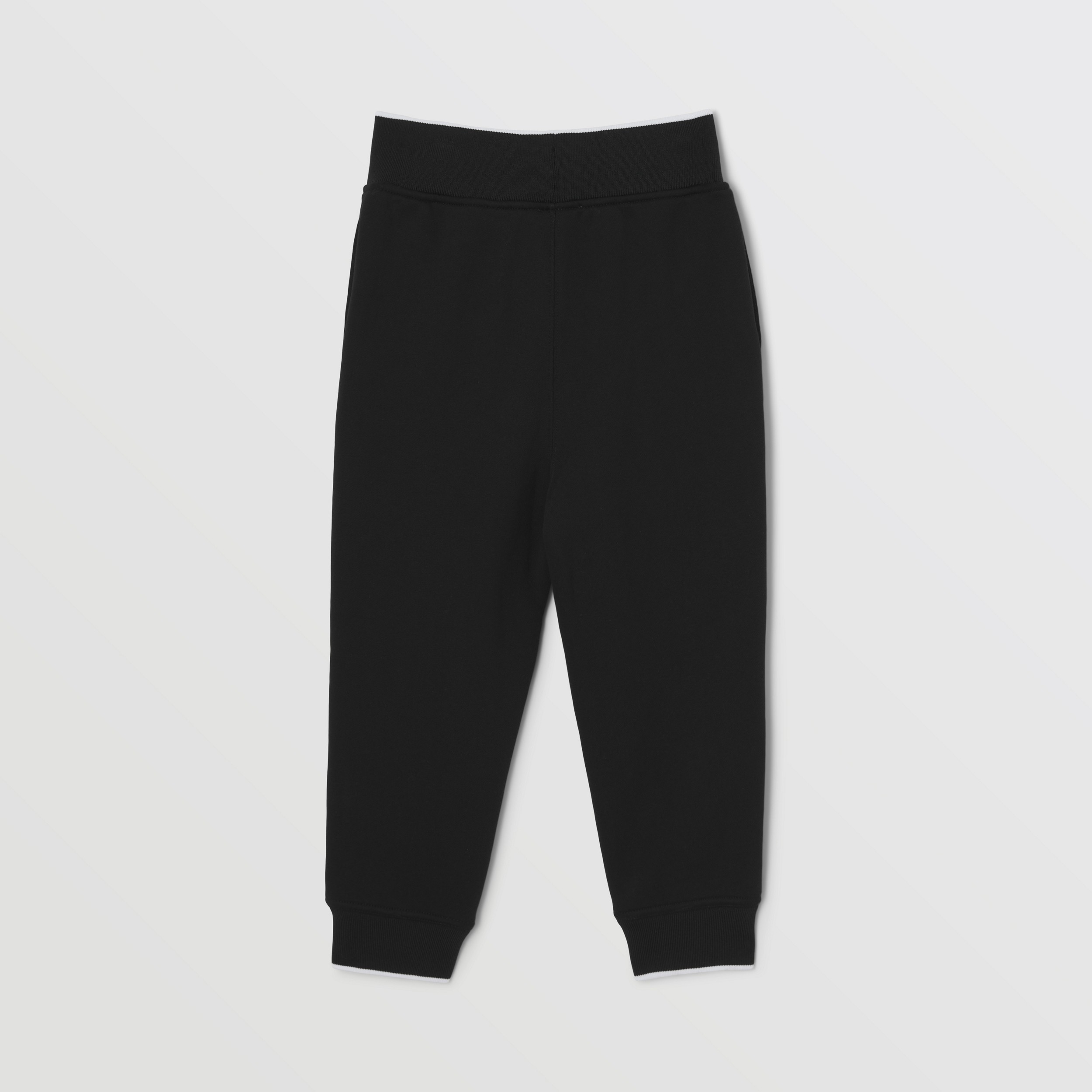 Pantalon de jogging en coton avec tigre (Noir) | Site officiel Burberry® - 4