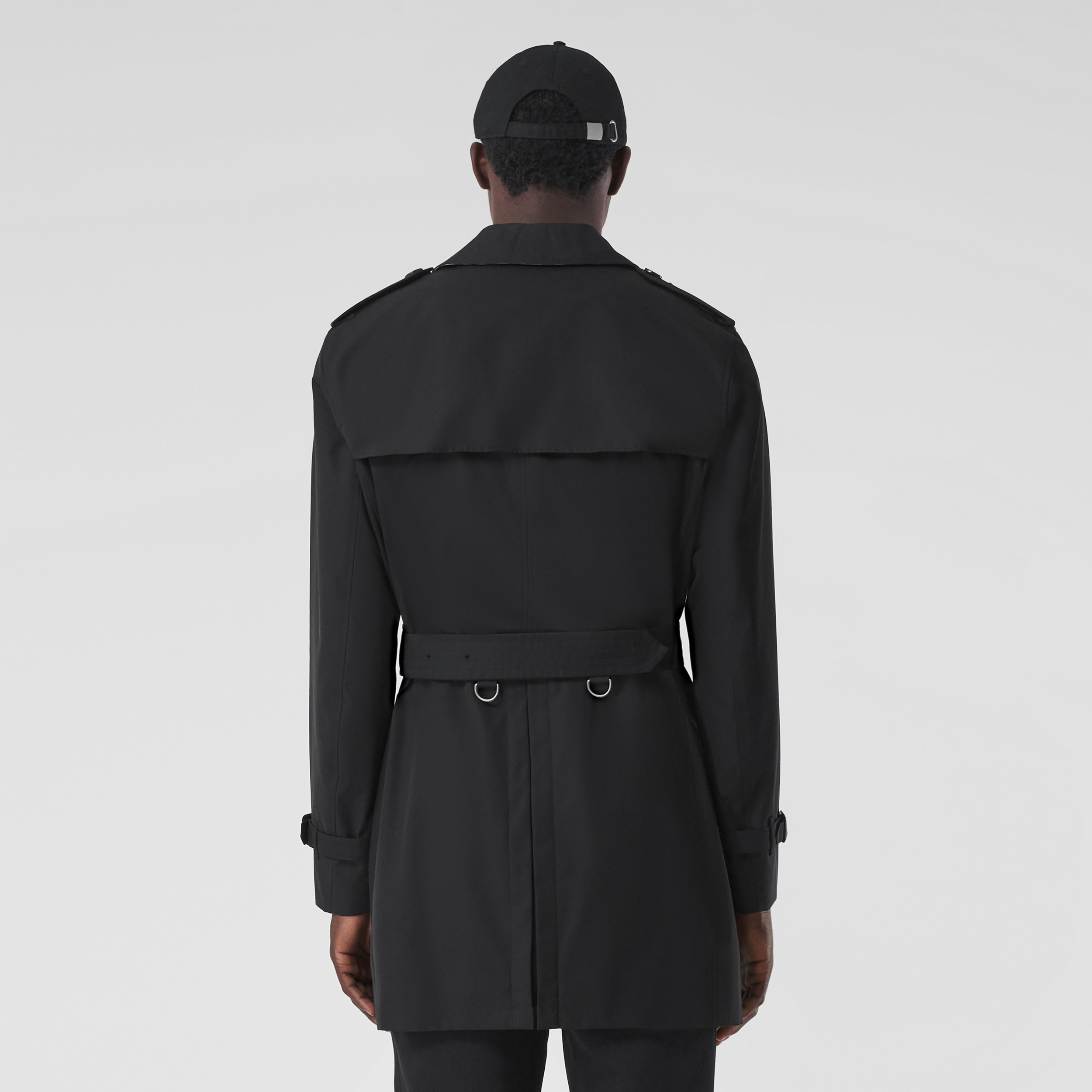 温布尔顿版型 - 短款 Trench 风衣 (黑色) - 男士 | Burberry® 博柏利官网 - 3