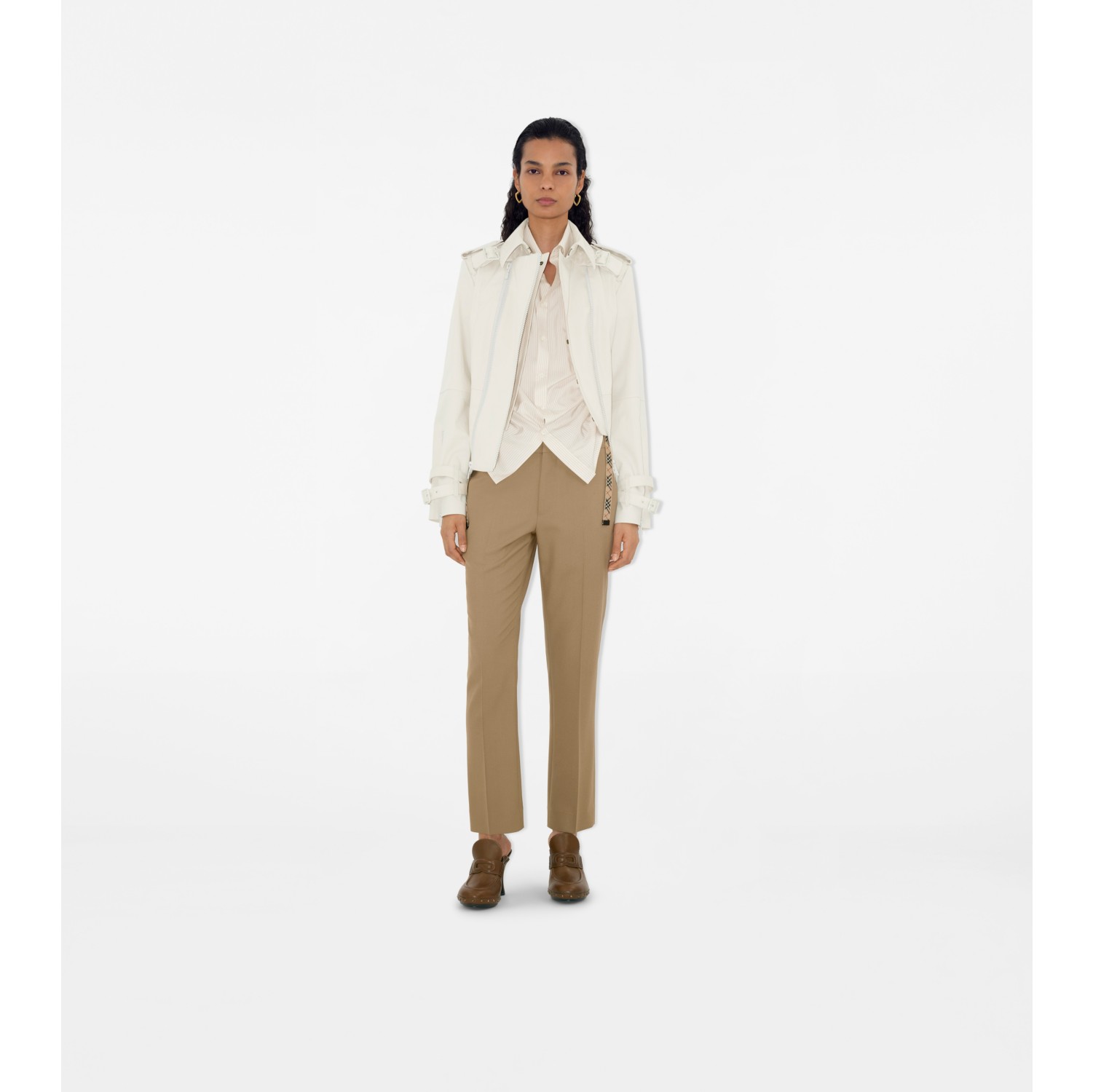 Wool Tailored Trousers