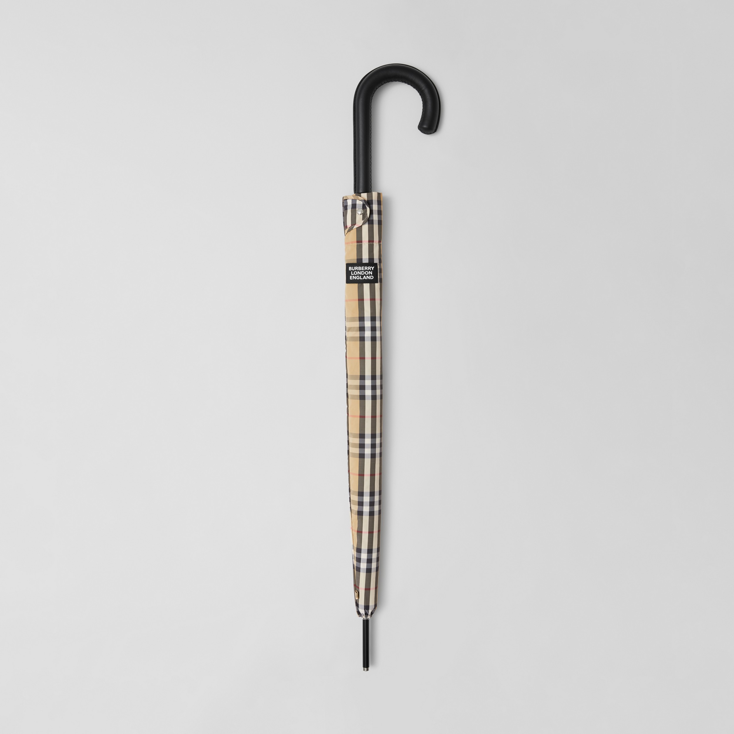 Vintage Check Umbrella in Archive Beige | Burberry® Official - 1