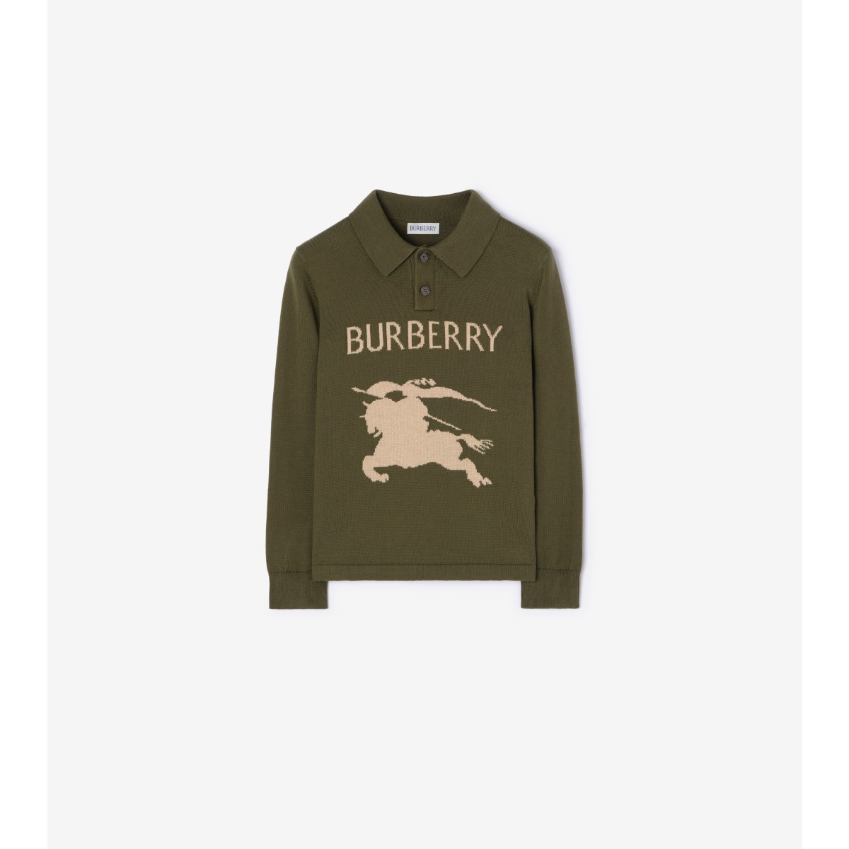  Long-sleeve Knight Polo Shirt