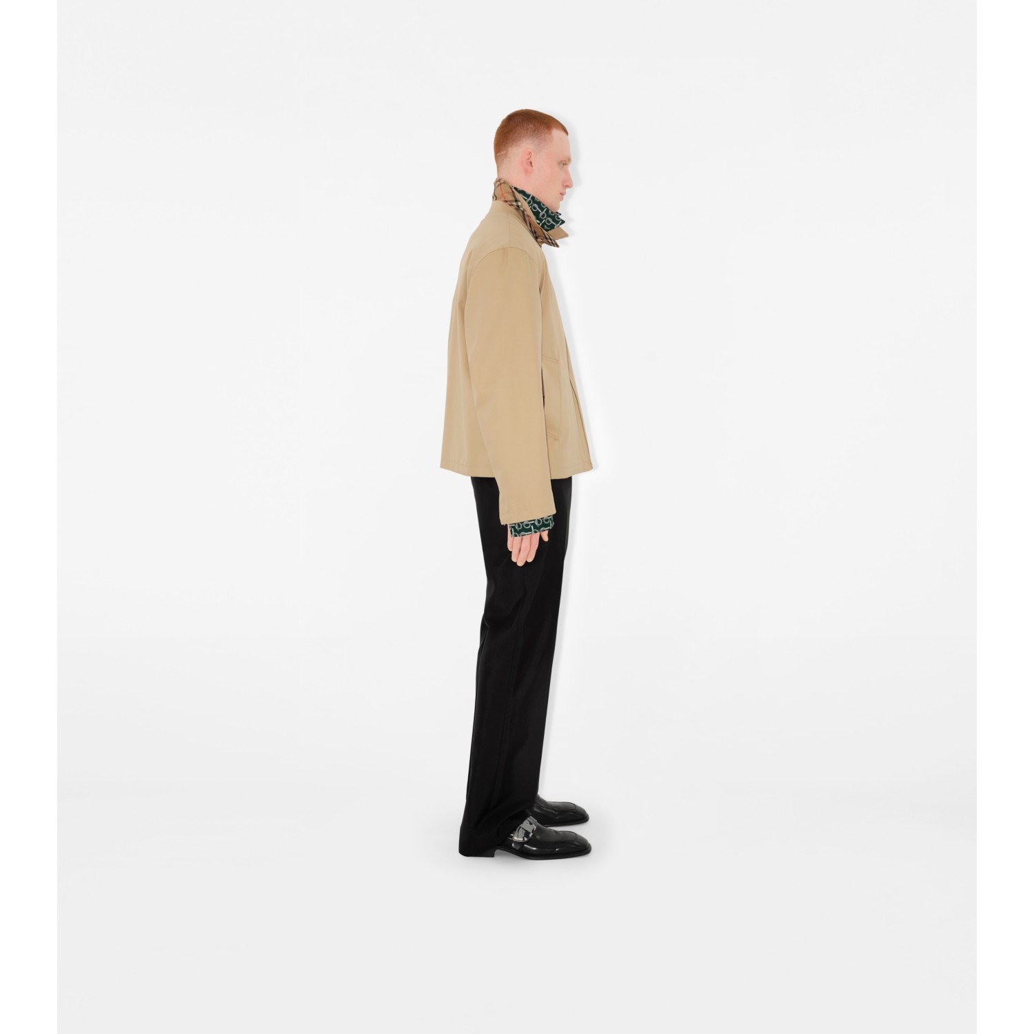 Gabardine Harrington Jacket - thumbnail 3