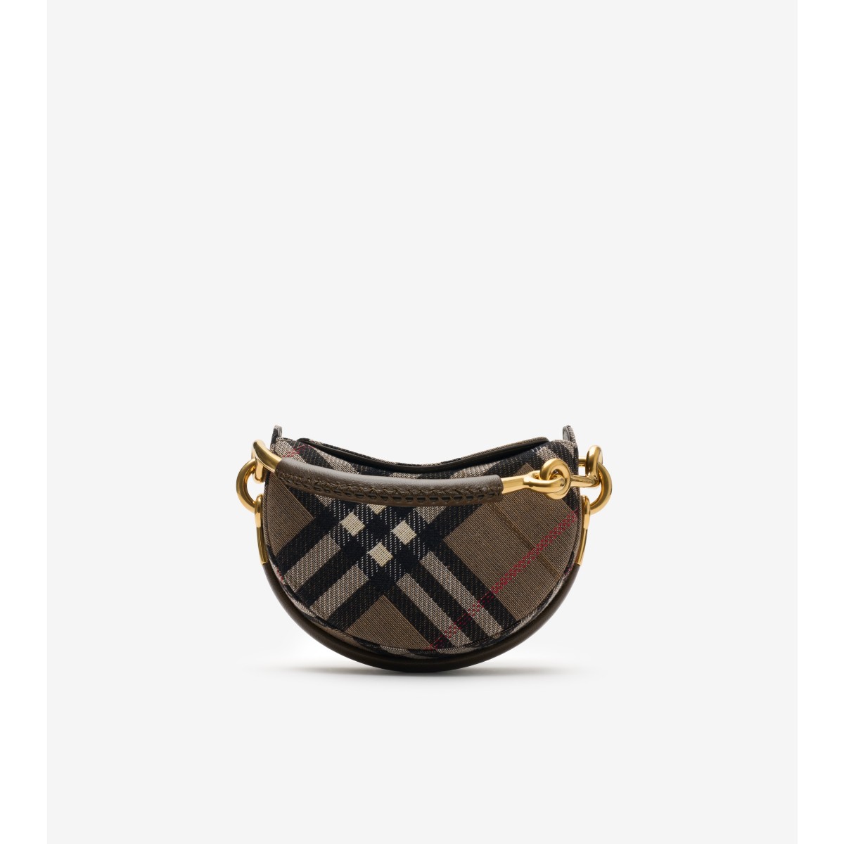 Burberry Womens Brush Bridle Cotton-blend Clutch Bag