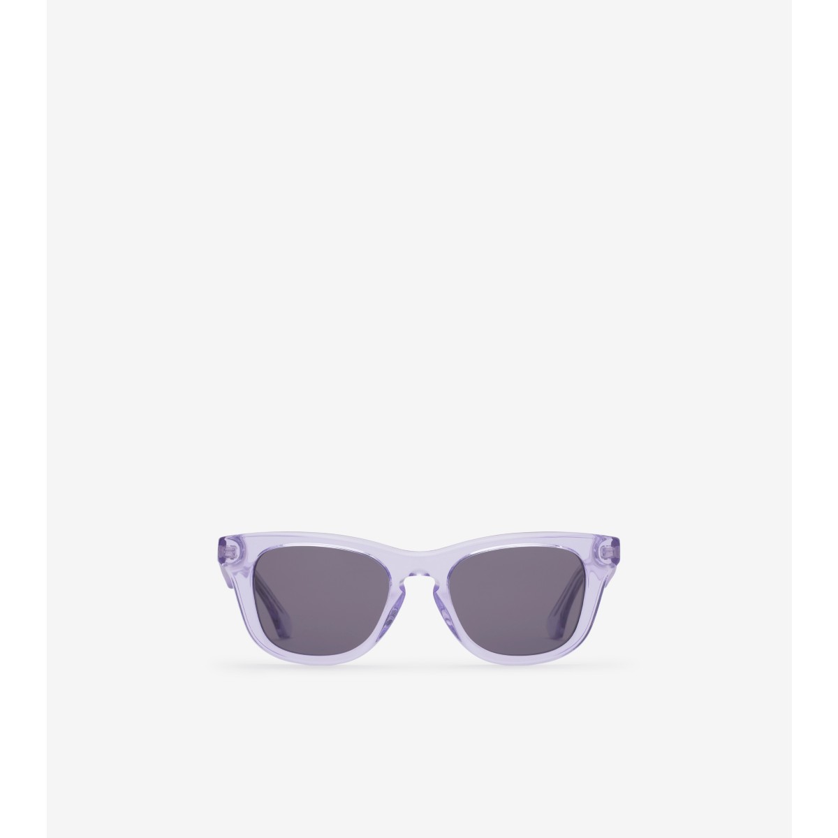 Shop Burberry Childrens Square Sunglasses In Purple