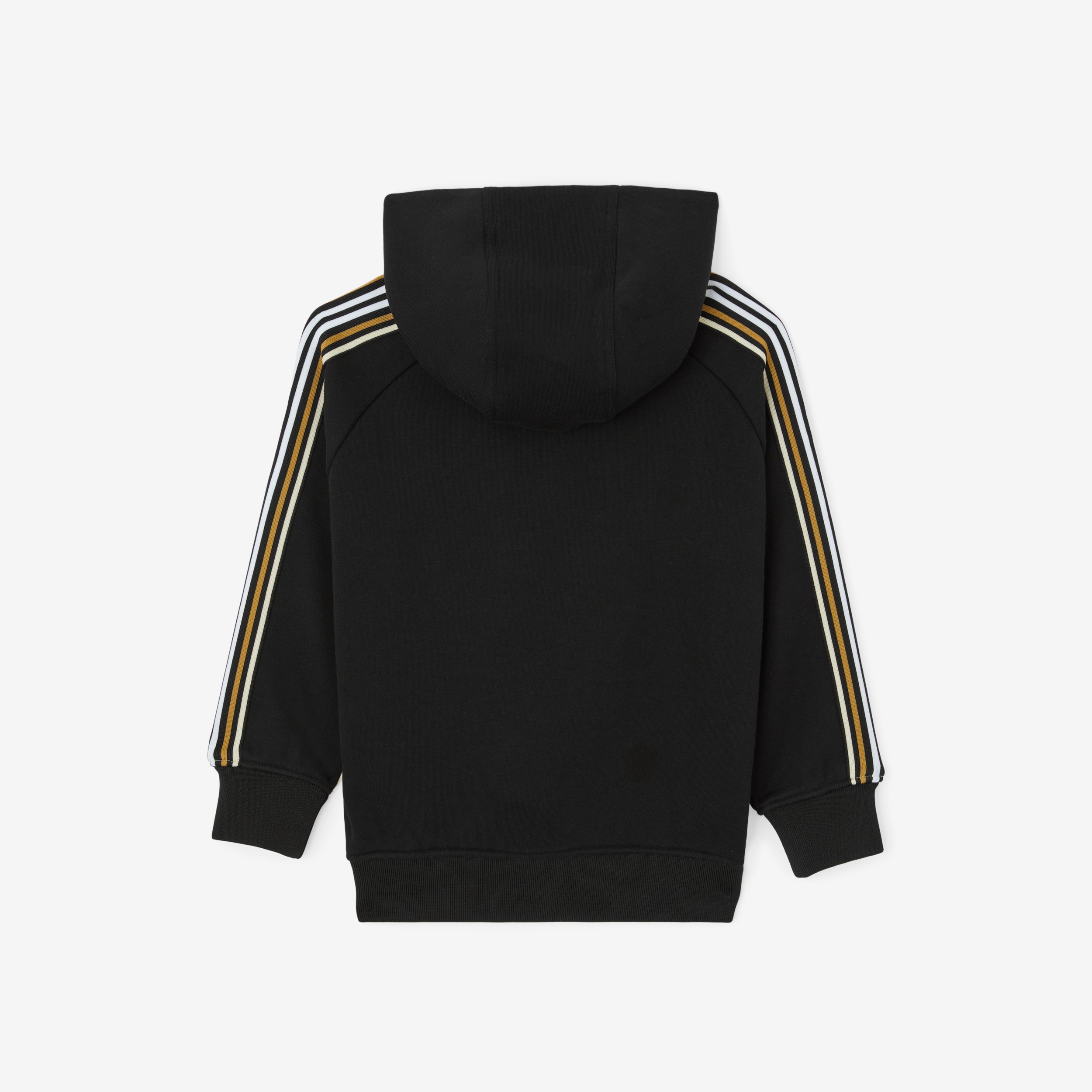 Thomas Bear Appliqué Two-tone Cotton Hoodie in Almond Beige | Burberry® Official - 2