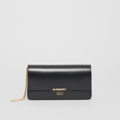 burberry leather clutch